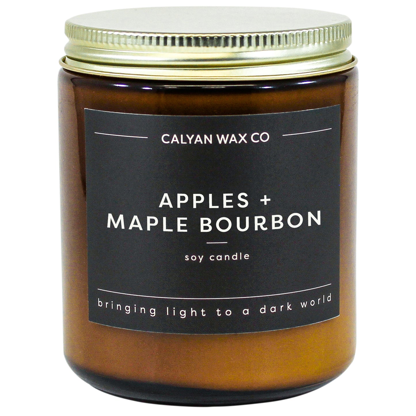 Apples + Maple Bourbon Soy Candle
