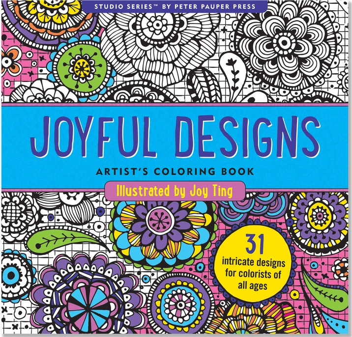 Joyful Designs Coloring Book