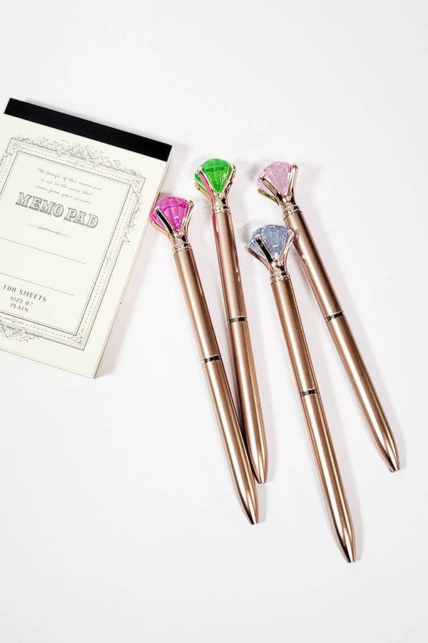 Rose Gold Diamond Pens
