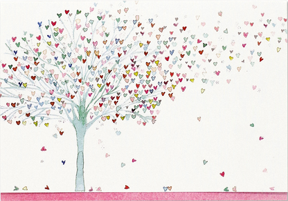 Tree of Hearts Note Cards