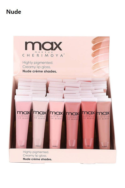 MAX Cherimoya Lip Gloss Ultra Shine Gloss