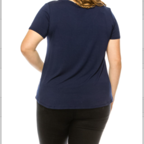 Bamboo Classic Tee For Curvy